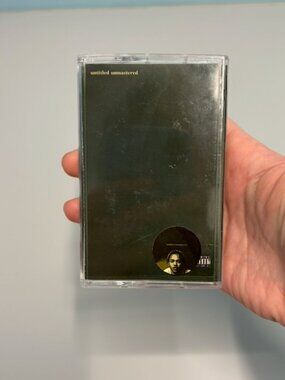 kendrick lamar "untitled unmastered" cassette tape